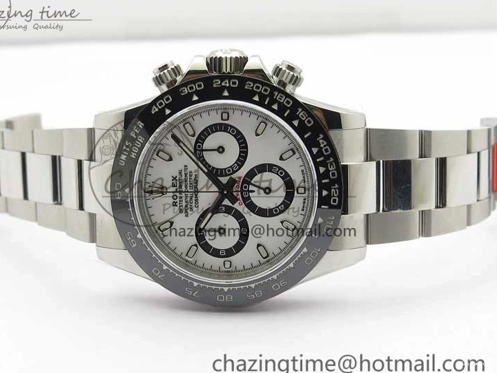 Daytona 1:1 Best and V4 SA4130 Case White 116500 Noob 904L Dial Bracelet Edition SS 0318